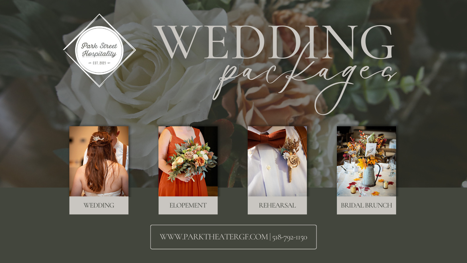 Park Street Hospitality - Wedding Packages